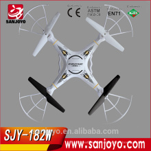 SJY-X182 4CH 2.4G white drone With 0.3MP Wifi camera helicopter